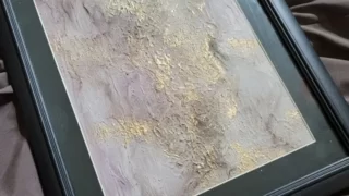 テクスチャーアート、アルコールインクアートコラボ原画